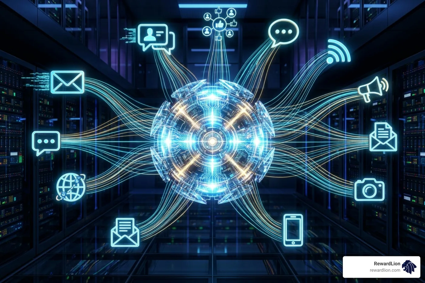 Multichannel network and autonomous agents - ai lead generator Multichannel network and autonomous agents - ai lead generator