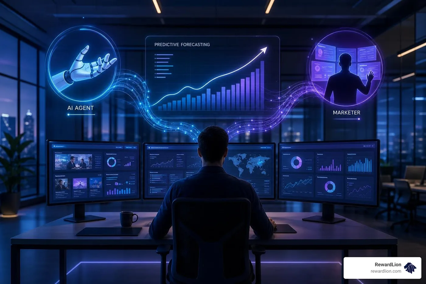Future tech trends in AI marketing: autonomous agents, predictive forecasting, and positionless marketing Future tech trends in AI marketing: autonomous agents, predictive forecasting, and positionless marketing