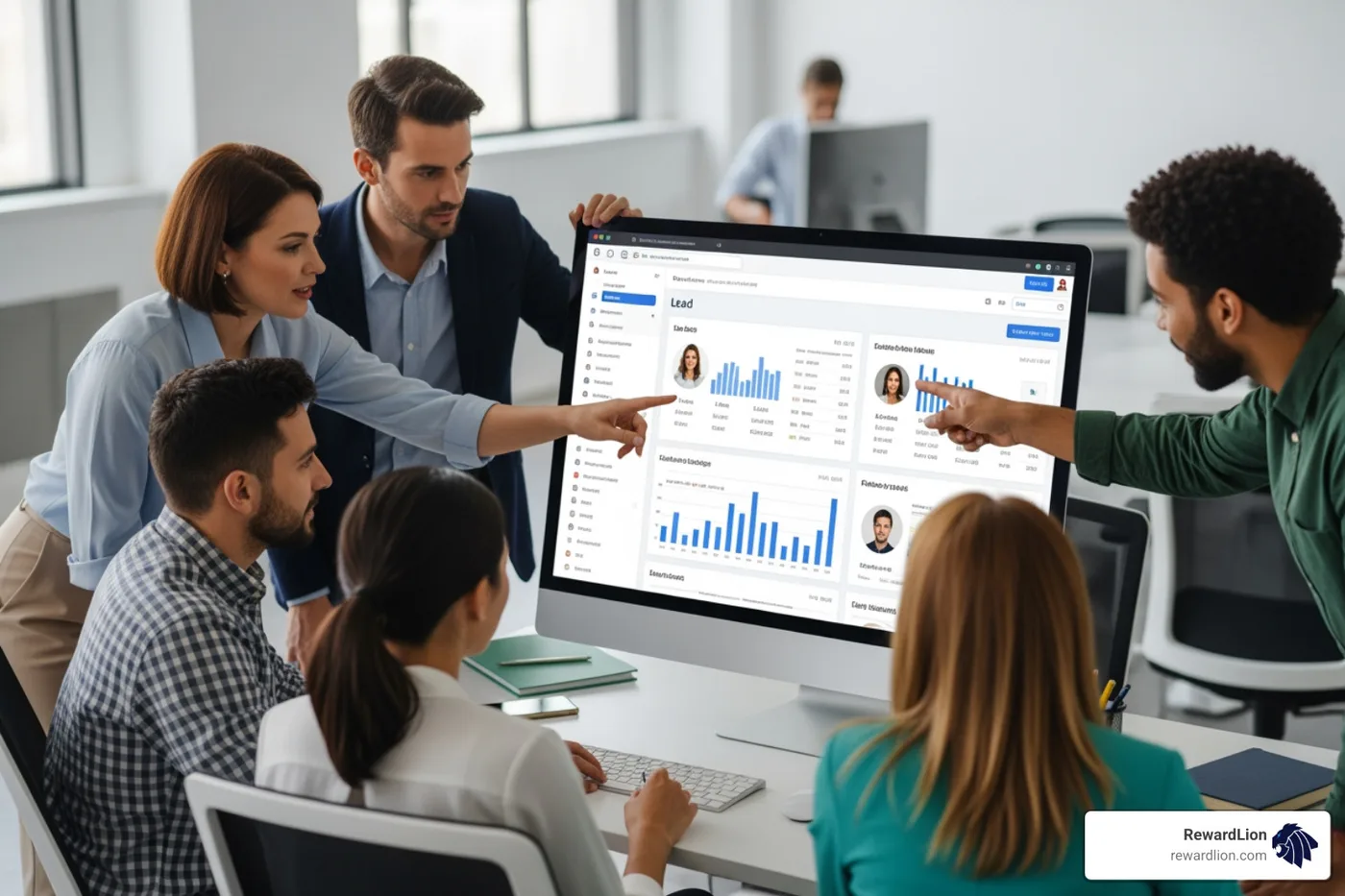 sales team in crm with lead data sales team in crm with lead data