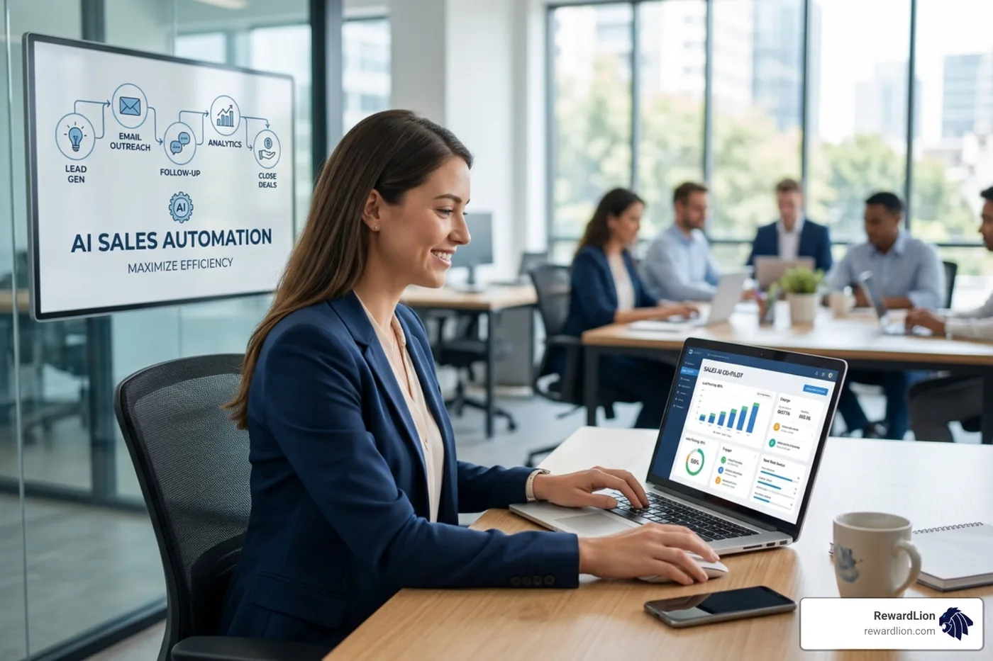 AI-driven lead enrichment data showing verified emails and phone numbers - sales automation ai tools AI-driven lead enrichment data showing verified emails and phone numbers - sales automation ai tools